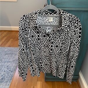 Requirements Monochrome Geometric Jacket